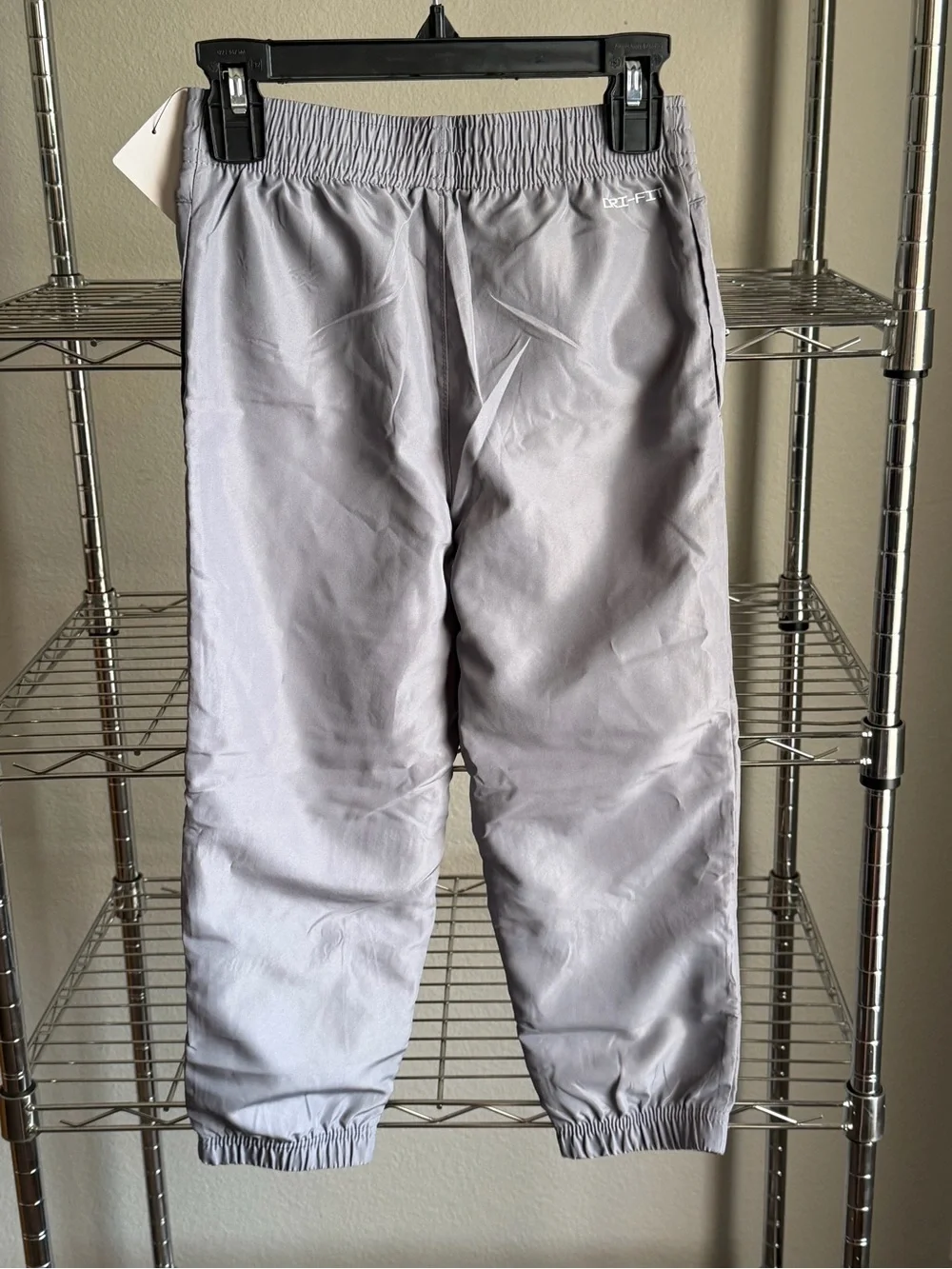 Nike Kids Light Gray Windbreaker Joggers
